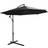 OutSunny 3m Garden Banana Parasol Cantilever Umbrella