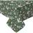 Homescapes Festive Forest Christmas Tablecloth Green