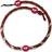 Remember the Game Virginia Tech Hokies Spiral Football Necklace