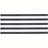 Living and Home 5 Pcs Dark Grey Garden Fence PVC Privacy Screen Panel Slat Strips