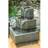 Living and Home Multi-Tier Modern Garden Fountain Natural