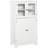 kleankin ‎UK834-3100331 White Storage Cabinet 60x108.5cm