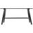 Villa Collection Bast Black Sittbänk 90x45cm
