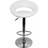 AMSTYLE Adjustable Design White Barstol 102cm