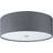 Eglo Pasteri Grey Ceiling Flush Light 47.5cm