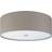 Eglo Pasteri Brown Ceiling Flush Light 47.5cm