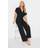 LTS Tall V-Neck Wrap Jumpsuit Black