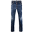 DSquared2 Dark Techno Surf Skater Jeans - Blue