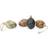 ferm LIVING Eggs Marble Multicolor Påskepynt 7cm 4stk