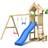 Jungle Gym Totem play tower with Swing & Slide