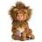 Rubies Infant Noah's Ark Lion Cub Romper Brown/Beige
