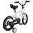 OMGGYER 14" White- Unisex Kids Bike