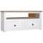 BERKFIELD HOME Panama Range White/Natural TV Bench 93x49cm