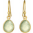 Susanne Friis Bjørner Drop Earrings - Gold/Green