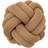 Design House Stockholm Knot Komplett dekorationskudde Beige, Brun