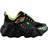 Skechers Skech-O-Saurus Lights Dino Tracker - Black/Lime