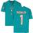 Fanatics Authentic Tua Tagovailoa Aqua Miami Dolphins Autographed Elite Jersey