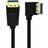 Nordic DPDP-N2011 1.4 Displayport - Angled Displayport M-M 1m