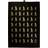 Solstickan Tea Kitchen Towel Gold, Black (70x50cm)