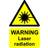 KPCM Display Ltd Warning Laser Radiation Safety Sign