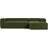 Kave Home BLOK 3 Green/Velvet Soffa 330cm 4-sits
