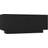 vidaXL 3082766 Black Sengebord 35x100cm