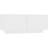 vidaXL 3082765 White Sängbord 35x100cm