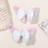 Shein 2pcs Glittery Beaded Bow Hair Clip Set