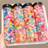Shein 80pcs Jar-Packed Girls' Mixed Shaped & Colored Hairpins Pentagram, Crown, Flower, Bunny Ear, Daisy Hair Clips Set