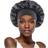 Shein 1pc Solid Bonnet Hair Bonnet For Black Sleep Cap