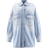 The Attico Short Coat - Sky Blue