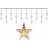 Star Trading Curtain Transparent Lyskæde 20 Pærer