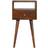 Artisan Mini Chestnut Bedside Table 30x30cm