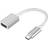 Nordic OTG-C8 3.2 Gen1 USB C - USB A OTG Adapter M-F 0.5m