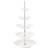 Royal Copenhagen White Fluted 5 Layers Kagefad