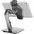 Nordic Mobile and tablet holder tiltable and rotatable 360 ​​degrees high quality heavy base