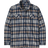 Patagonia Long Sleeved Organic Cotton Midweight Fjord Flannel Shirt - Fields/New Navy