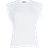 Mint Velvet Cotton Extended Shoulder T-shirt - White