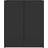 vidaXL 811422 Black Skostativ 59x70cm