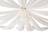 Wedding Ceiling Curtains Metervara Vit (304.8x142.21cm)