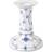 Royal Copenhagen Musselmalet Riflet White/Blue Candlestick 11.5cm