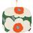 Marimekko Small Poppy Grytlapp Grön, Orange (22.5x22cm)