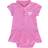 Garb Baby's SMU Mustangs Caroline Cap Sleeve Polo Dress - Pink