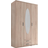 Stella Trading Oval Mirror Brown Garderobeskab 120x195cm