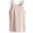 H&M Dame Lyserød Ribbet tanktop