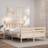 vidaXL Bed Frame Bed Base with Headboard