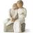 Willow Tree With My Grandmother Ivory Figurine 14.5cm