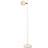 Aneta Bow White/Brown/Silver Golvlampa 147.5cm