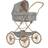 Konges Sløjd Doll Pram Captains Blue Check