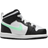 Nike Air Jordan 1 Mid TD - White/Black/Green Glow